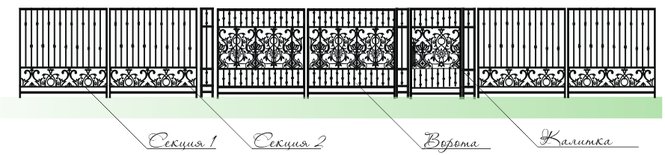Ворота: дизайн для дома от компании БЕРЕССТА!
